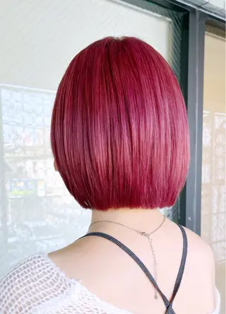 ショート カラー CLOVER新田辺所属・石賀 早紀のヘアスタイル