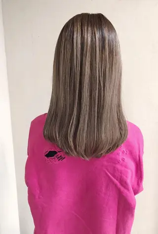 ロング カラー ケアブリーチ /髪質 改善/古橋圭史郎のヘアスタイル