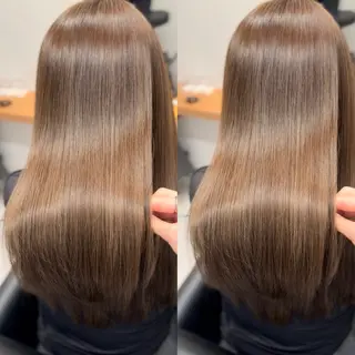 セミロング 個室 髪質改善サロン　BEKKAN by youres hair  新宿【ベッカン】所属・新宿/髪質改善/個室 /矯正/吉野あみりのヘアスタイル