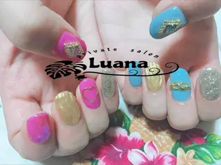 ネイル 自宅ネイルサロン ルアナのネイルデザイン