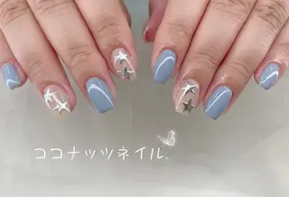 ネイル 神田 ココナッツのネイルデザイン