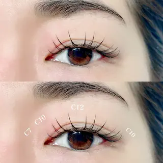 マツエク・マツパ eyeHbe まつげと眉毛のサロンのマツエク・マツパデザイン