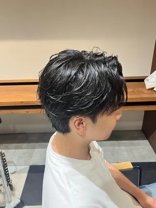 ショート パーマ メンズ 🎧メンズパーマ特化 /RUI🎧のヘアスタイル