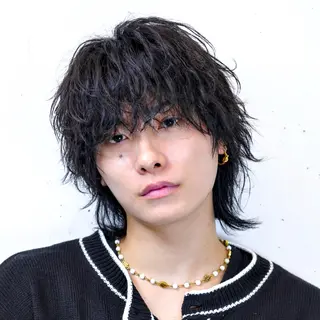 ミディアム パーマ メンズ Ali'i men's salon所属・パーマ、カラー特化 園田翔大のヘアスタイル