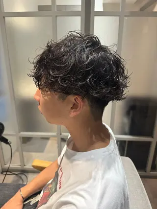 パーマ メンズ ⭕️メンズパーマ⭕️ 山口　裕太郎のヘアスタイル