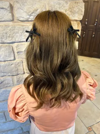 ヘアアレンジ Mei /オリーブ カラー/アレンジのヘアスタイル