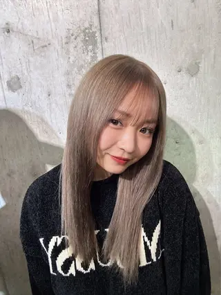 ロング カラー ヘアアレンジ make'sharajukum'clan所属・艶髪/ショートボブ /KYOYAのヘアスタイル