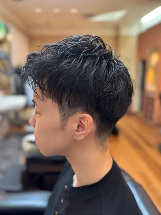 ショート メンズ Misaki Kuradomeのヘアスタイル