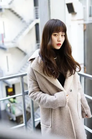 ロング 江崎 わか子のヘアスタイル