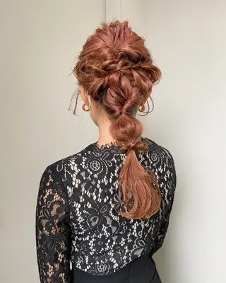 ロング カラー 岡本康平/ボブ /ブリーチ/レイヤーのヘアスタイル