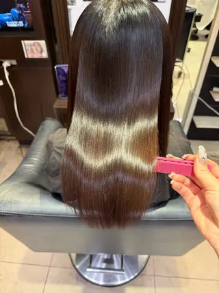 セミロング 【髪質改善💎韓国風 レイヤー🌷】山川のヘアスタイル