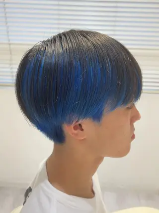 ショート カラー メンズ メンズパーマ/ メンズカット/タクヤのヘアスタイル