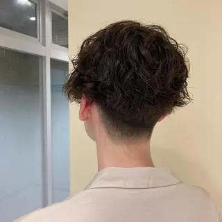 パーマ メンズ 野村 ゆいのヘアスタイル