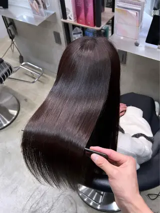 ロング カラー etora 渋谷所属・ワンホンヘア🇨🇳 髪質改善/itaruのヘアスタイル