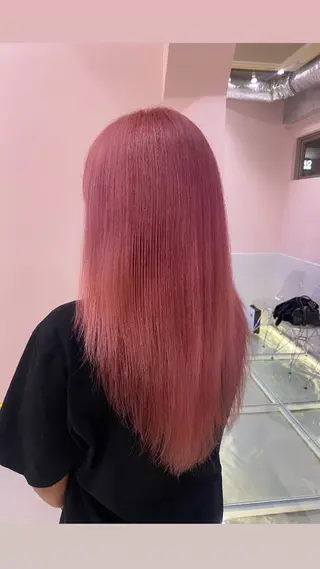 ロング カラー 美優🦕ツヤ髪 /ハイトーン🩶のヘアスタイル