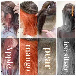 ミディアム カラー 縮毛矯正/髪質改善 /韓国風　山川春輝のヘアスタイル