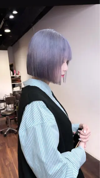 ショート カラー 🧡色落ちまで2度綺 麗なカラー🧡ヨシキのヘアスタイル