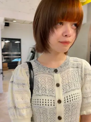 ミディアム 透明感🎀LOREN エリコ🌈のヘアスタイル