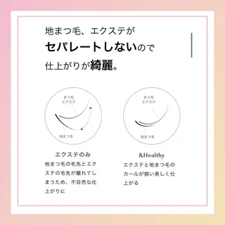 マツエク・マツパ 川副 陽のマツエク・マツパデザイン