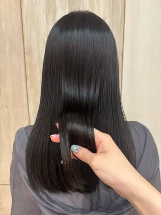 ロング ゆうこ🍀髪質改善/ ストレート/艶カラーのヘアスタイル