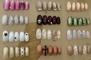 ネイル goldgleams ちなのネイルデザイン