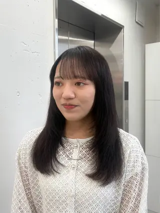 セミロング カラー 🌟ゆりあ🌟 JILLSTUDIOのヘアスタイル