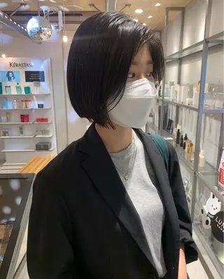 ショート 大阪韓国ヘア 🦋RINKAのヘアスタイル