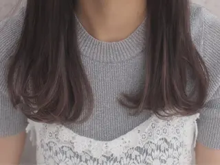 ミディアム カラー 長井 徹行のヘアスタイル