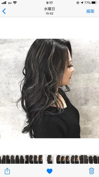 ロング MiL所属・✨ハイトーン✨ 濱田知孝のヘアスタイル