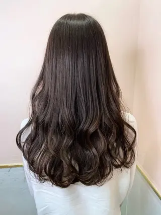 ロング カラー 韓国/ワンホンヘア 髪質改善/MaCoのヘアスタイル