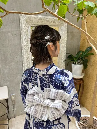 オブヘアー宮前平店所属・土佐 彩純のヘアスタイル