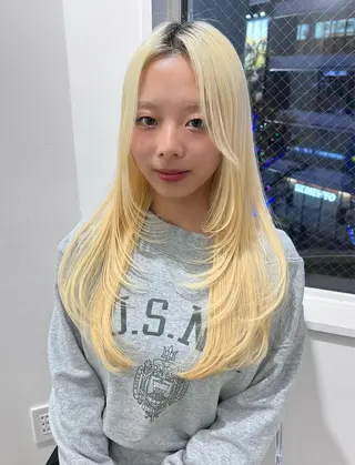 ロング euphoria新宿通り所属・新宿❤︎ yume🎀のヘアスタイル