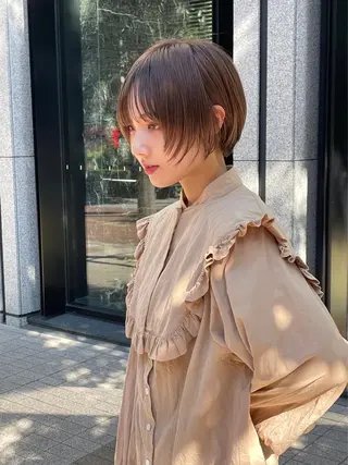ショート カラー XANADU上野店 🐼ﾖｺﾊｼのヘアスタイル