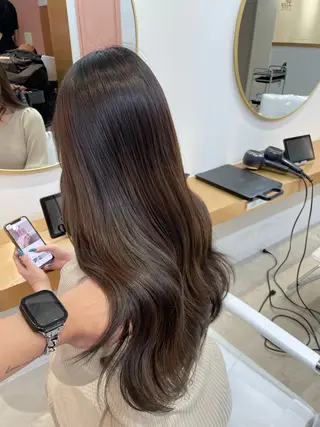 ロング ブリーチ指名 No１🏆RENのヘアスタイル