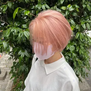 ショート ワンホンヘア ケラチン/Kaitoのヘアスタイル