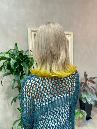 カラー NODEHAIR STUDIO所属・NODE HAIRのヘアスタイル