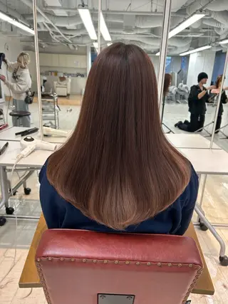 ロング 🌷HARU 暖色/ヘアセット🫧のヘアスタイル