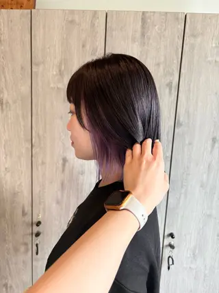 カラー パシフィックダズールコパン所属・長谷川 美怜のヘアスタイル