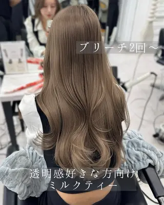 ロング カラー 高島大登/顔周り /レイヤーカットのヘアスタイル