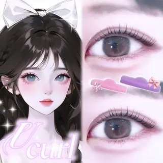 マツエク・マツパ memelu . RIJU 🩶のマツエク・マツパデザイン