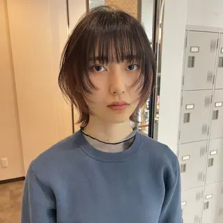 ショート 江藤貴基 レイヤー カット【駅徒歩⑥歩】のヘアスタイル