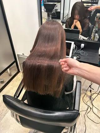 ロング salowin 原宿店所属・髪質改善ULTOWA 縮毛矯正モリムラのその他イメージ