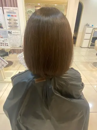 ミディアム カラー Ash志木/TOP 宮崎 瑠菜のヘアスタイル