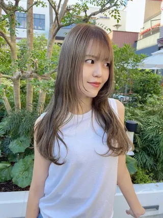 ロング カラー goodday /kahoのヘアスタイル