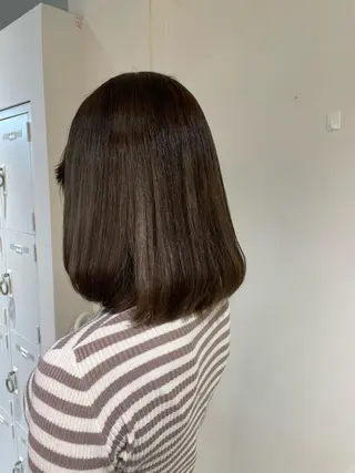 セミロング soyon心斎橋所属・♡透明感/艶カラー/ M a I ♡のヘアスタイル