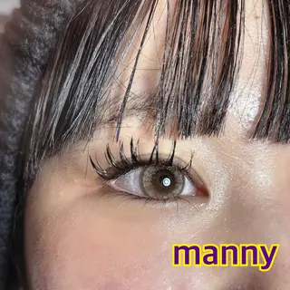 マツエク・マツパ manny eyelashのマツエク・マツパデザイン