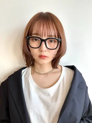 ショート sea by luvismけやき通り2号店所属・ボブ/ショート/ 縮毛矯正/岸本恭明のヘアスタイル