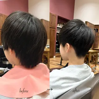 メンズ キッズ 黒川 結希のヘアスタイル