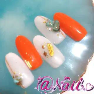 ネイル 小尾 栞のネイルデザイン