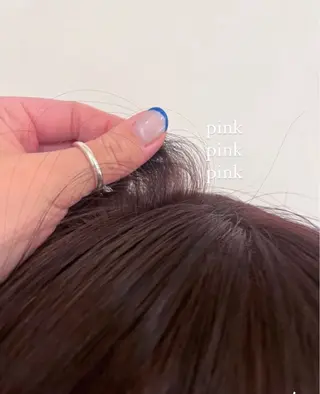 カラー hase ／tsunaguのヘアスタイル